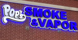 Pop’s smoke vapor in Carrollton, Texas