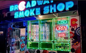 Broadway smoke shop in Rochester, Minnesota
