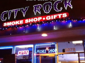 City Rock smoke shop in Santa Clara, CA