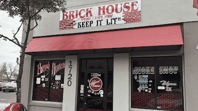 Brick House Smoke Shop, 1720 K St, Merced, CA 95340, United States