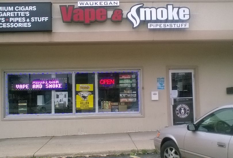 Waukegan Vape and Smoke, 2205 Grand Ave, Waukegan, IL 60085, United States