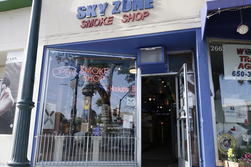 Sky Zone Smoke Shop, 2664 Broadway, Redwood City, CA 94063, United States