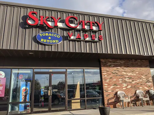 Sky City Vapes Tobacco & Beyond, 424 Riverside Dr, East Peoria, IL 61611