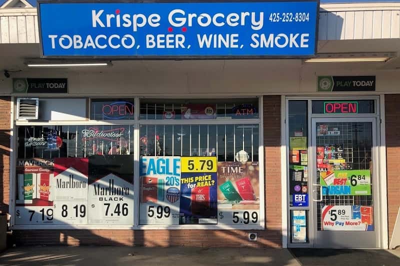 Krispe Grocery & Smoke Shop,3510 Broadway, Everett, WA98201 