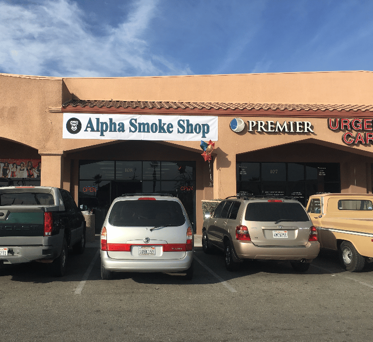Alpha Smoke Shop, 51335 Cesar Chavez St STE 108, Coachella, CA 92236, United States