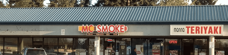 image of mc smoke shop in kirkland