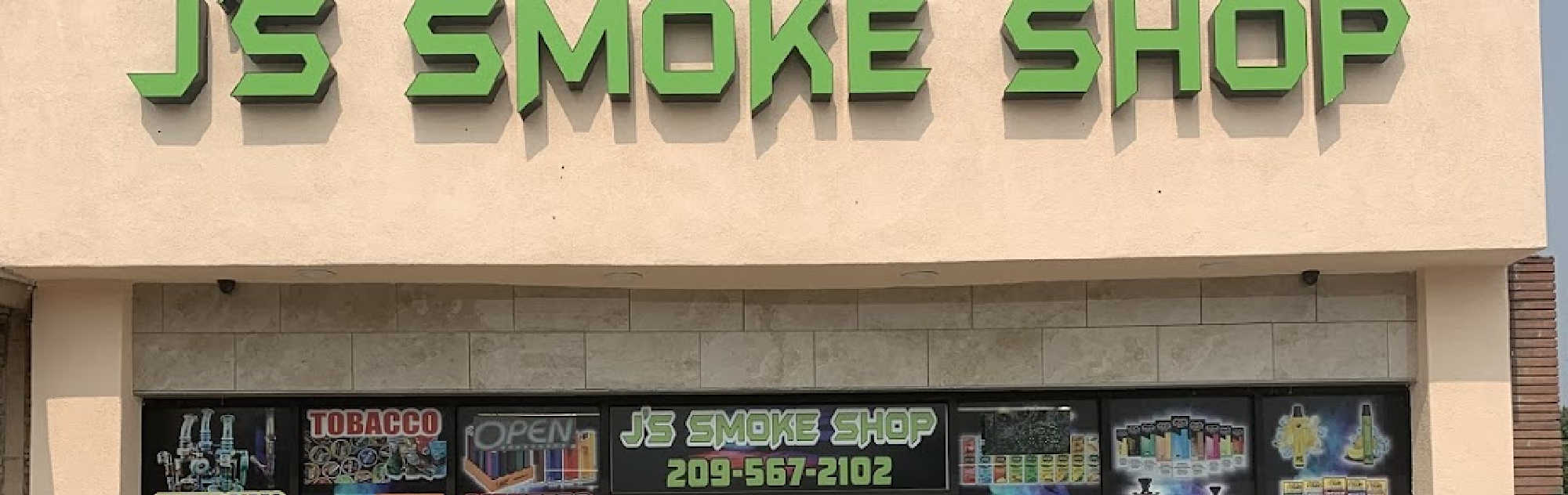 image of js smoke shop in turlock california