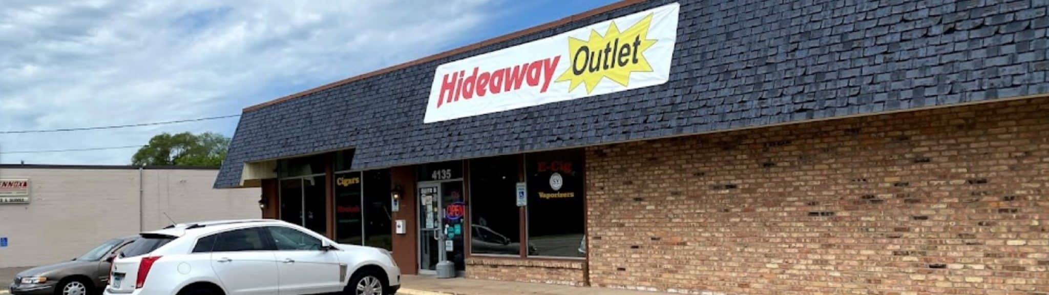 image of hideaway outlet in maple grove mn