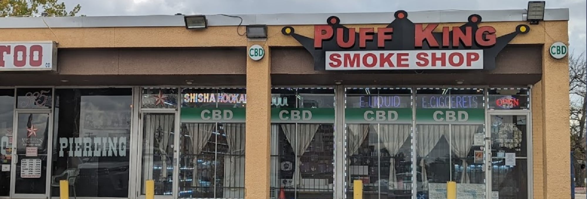 image of puff king smoke shop in richland hills tx